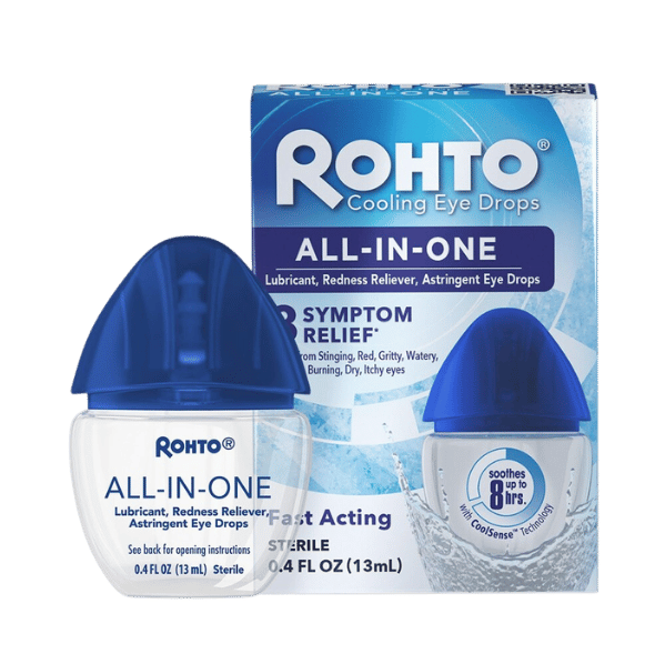 Rohto Cooling Eye Drops All-In-One | Oogdruppels